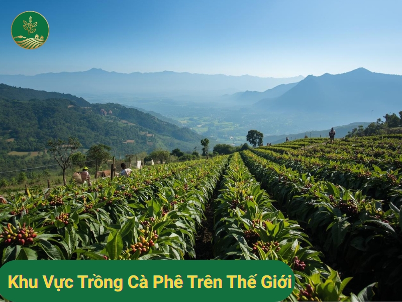 Khu Vực Trồng Cà Phê Trên Thế Giới – Bản Đồ Hương Vị Toàn Cầu 4 Khu vực trồng cà phê trên thế giới