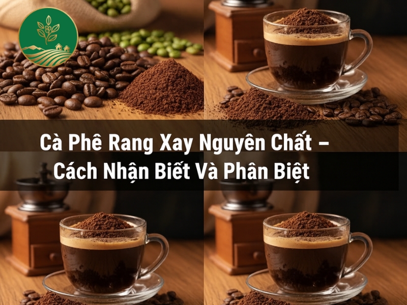 Cà Phê Rang Xay Nguyên Chất – Cách Nhận Biết Và Phân Biệt 4 ca phe sach