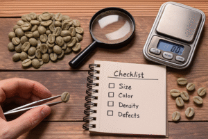 Tiêu Chuẩn Đánh Giá Cà Phê Nhân 9 Yếu tố cốt lõi trong tiêu chuẩn đánh giá cà phê nhân