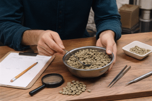 Tiêu Chuẩn Đánh Giá Cà Phê Nhân 10 Quy trình kiểm định cà phê nhân trước khi rang