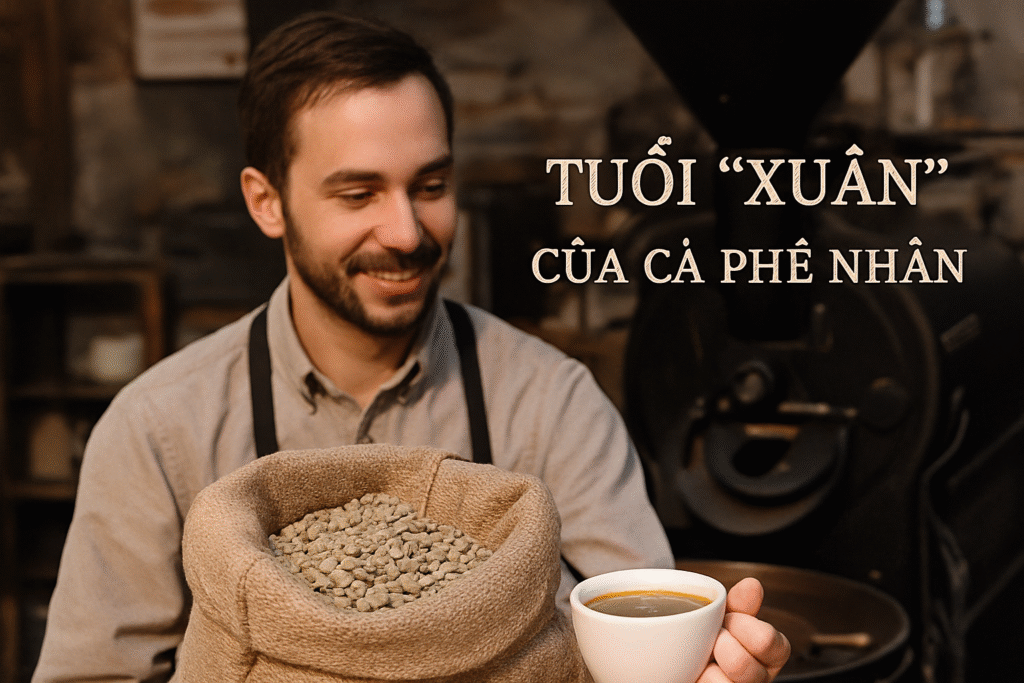 Tuổi “Xuân” Của Cà Phê Nhân – Bí Mật Hương Thơm Tinh Túy 10 Tuổi “Xuân” của Cà Phê Nhân