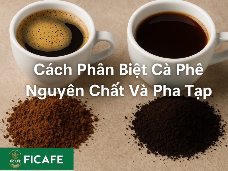 Cách Phân Biệt Cà Phê Nguyên Chất Và Pha Tạp: Nhìn – Ngửi – Nếm Chuẩn Xác 2 phan biet ca phe