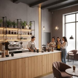 Bí Quyết Thiết Kế Quầy Cà Phê Đẹp Chi Phí Thấp Mà Vẫn Thu Hút Khách Hàng Trẻ 4 Vì sao "thiết kế quầy cà phê đẹp, chi phí thấp" lại quan trọng?