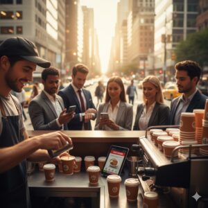 Mở Quầy Cà Phê Nhỏ – Cửa Vào Thị Trường Tỷ USD Từ Góc Phố Của Bạn 5 Ưu điểm nổi bật của quầy cà phê nhỏ / take‑away