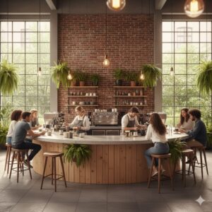 Bí Quyết Thiết Kế Quầy Cà Phê Đẹp Chi Phí Thấp Mà Vẫn Thu Hút Khách Hàng Trẻ 6 Ý tưởng thiết kế quầy cà phê tiết kiệm