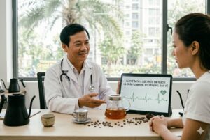 Cà phê giúp giảm nguy cơ đột quỵ và các bệnh tim mạch mãn tính.