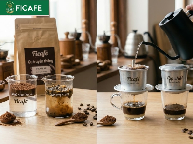 cach phan biet ca phe