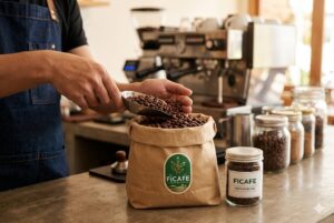 Hạt cà phê nguyên chất cho mô hình kinh doanh nhỏ