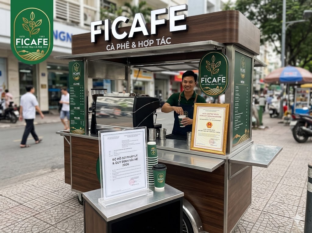 xe ca phe nhuong quyen